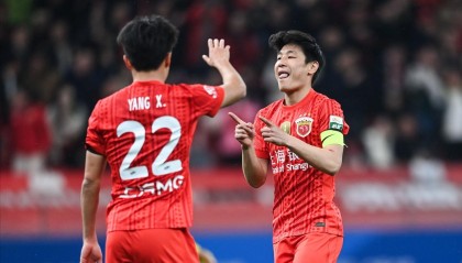 4-1！武磊替补8分钟2球，海港胜西海岸，积分追至-2，蒯纪闻助攻